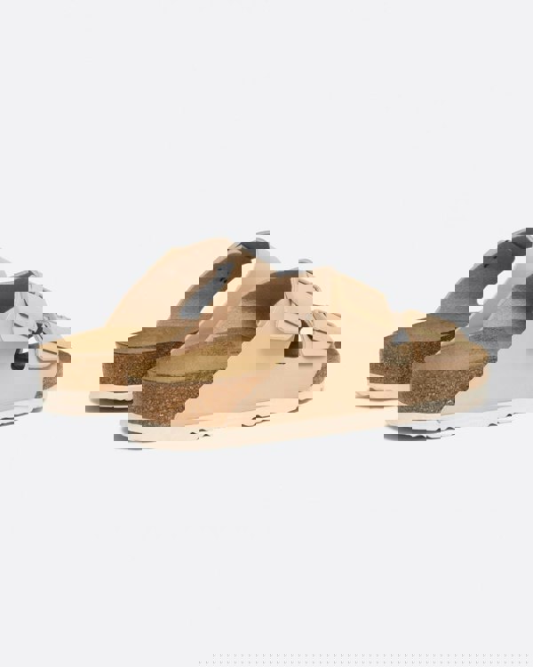 Birkenstock Arizona Birko Flor Womens Sandals - New Beige