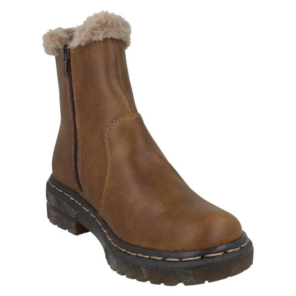 Rieker Ladies Rieker Warm Lined Chelsea Boots 78250