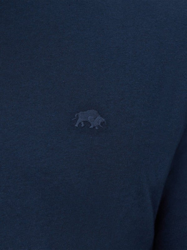 Raging Bull Mens Classic Organic T-Shirt - Navy