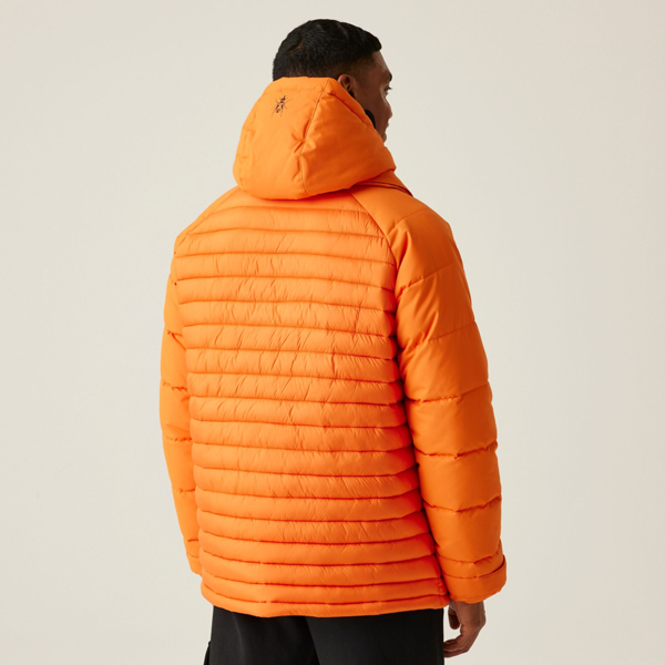 Regatta Mens Christian Lacroix Congenies Short Padded Jacket - Carrot