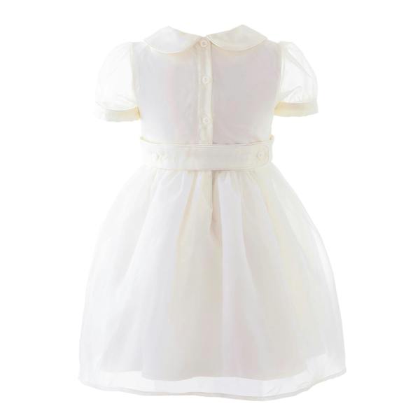 Rachel Riley Organza Pintuck Dress