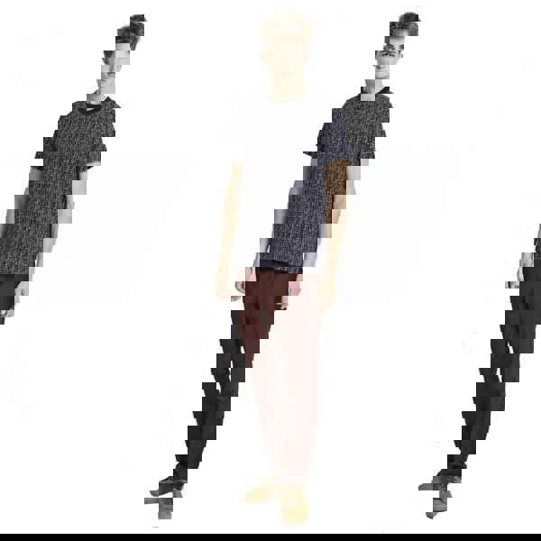 Samsoe & Samsoe Balfrin O-N SS Mens Top - Blue Cross Aop