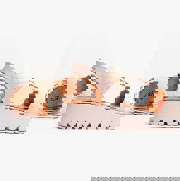 Heavenly Feet RITZ Womens Sandals Stone