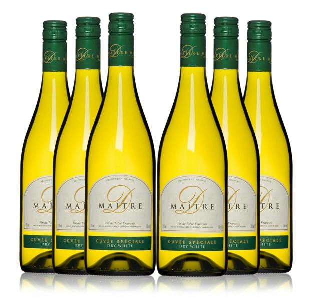 Maitre D Dry White Wine