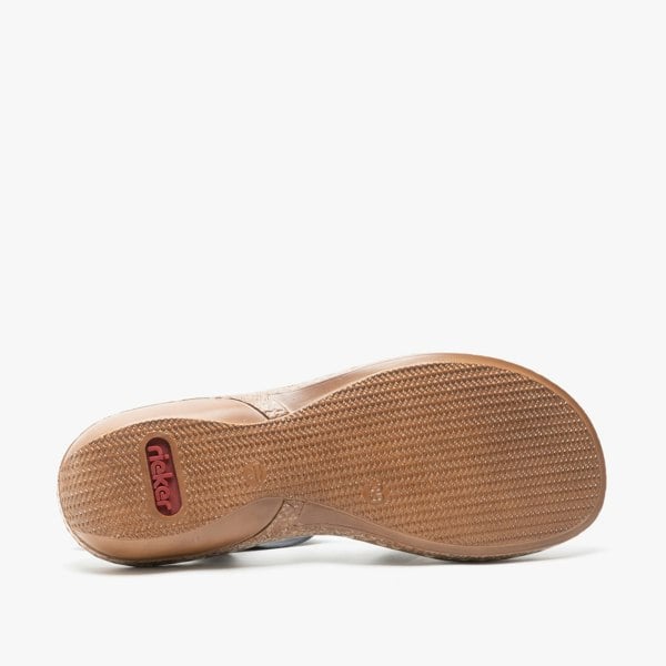 Rieker Trim Sling Womens Sandals - Pacific (62850-14)