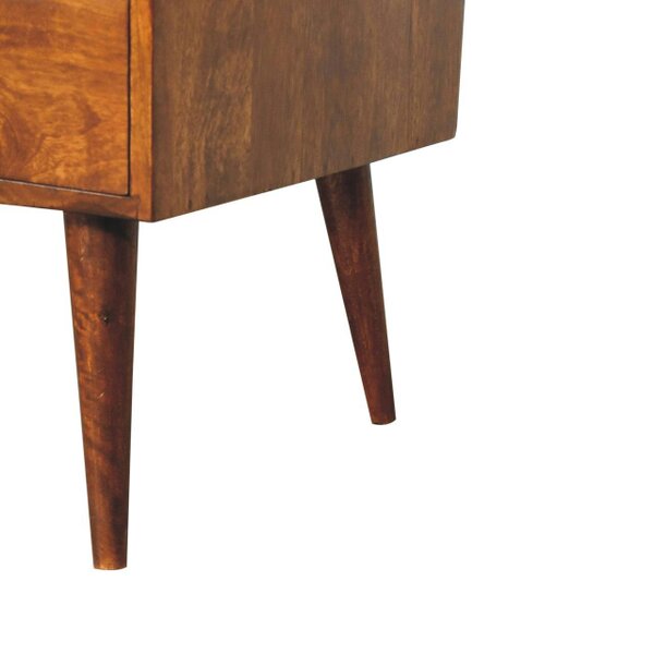 Wyld Haus Volterra Chestnut Elevated Mango Wood TV Media Unit
