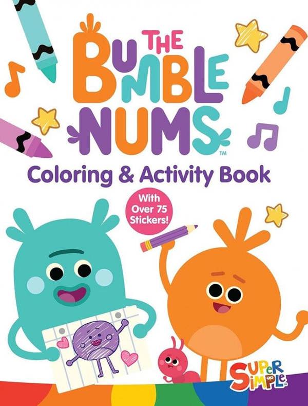 The Bumble Nums Coloring & Activity Book (A Super Simple™ Coloring & Activity Book)
