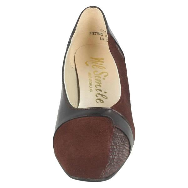 Nil Simile Ladies Nil Simile Narrow Fitting Court Shoes - Arizona