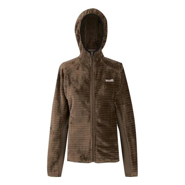 Regatta Womens/Ladies Endra Hooded Fleece Jacket - Mocha - 