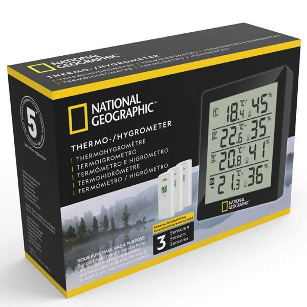 National Geographic Thermometer - Hygrometer