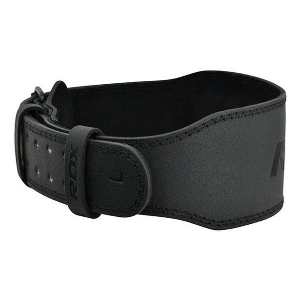 RDX Sports BELT 4" LEATHER FULL BLACK