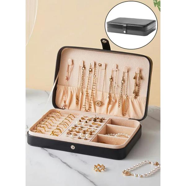 Dragodirect Travel Jewelry Organizer Box – Jewelry Storage Case for Women