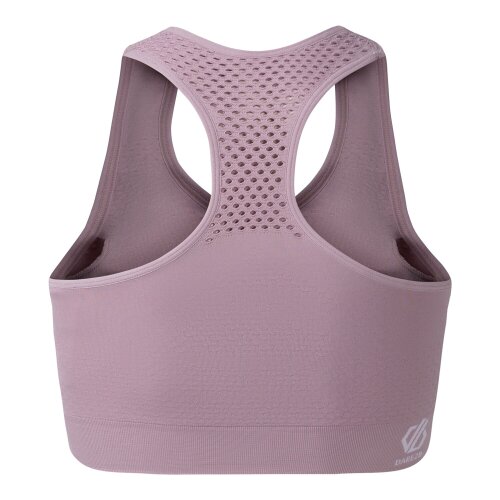 Dare 2B Womens Dont Sweat It II Sports Bra - Mauve Shadow
