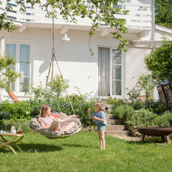 Amazonas Swing Nest Hanging Chair Taupe