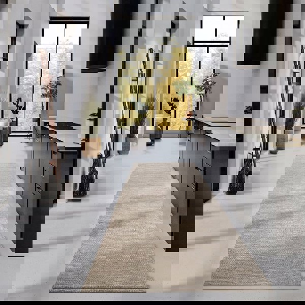 Delhi Wool Cream Rug Pradesh – Handwoven