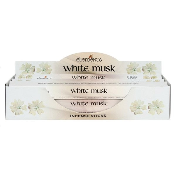 Serano Set of 6 Packets of Elements White Musk Incense Sticks