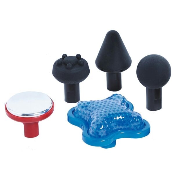 Dyzi 5 in 1 Massage Gun with 5 Interchangeable Massage Heads