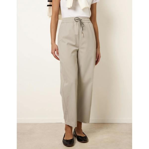 Blue Vanilla Elastic Waist Drawstring Trousers
