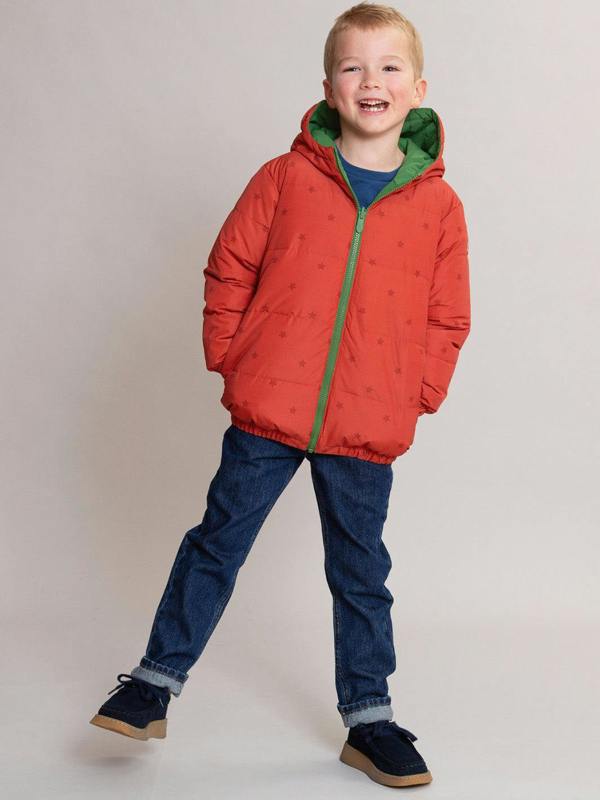 Kite Boys Stargaze Reversible Cocoon Coat