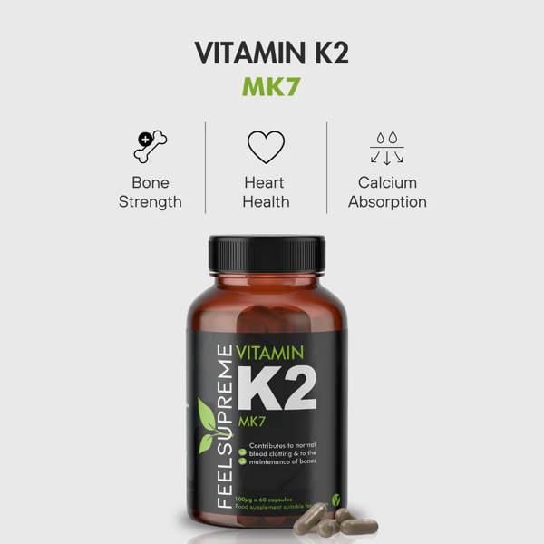 Feel Supreme Vitamin K2 60 Capsules