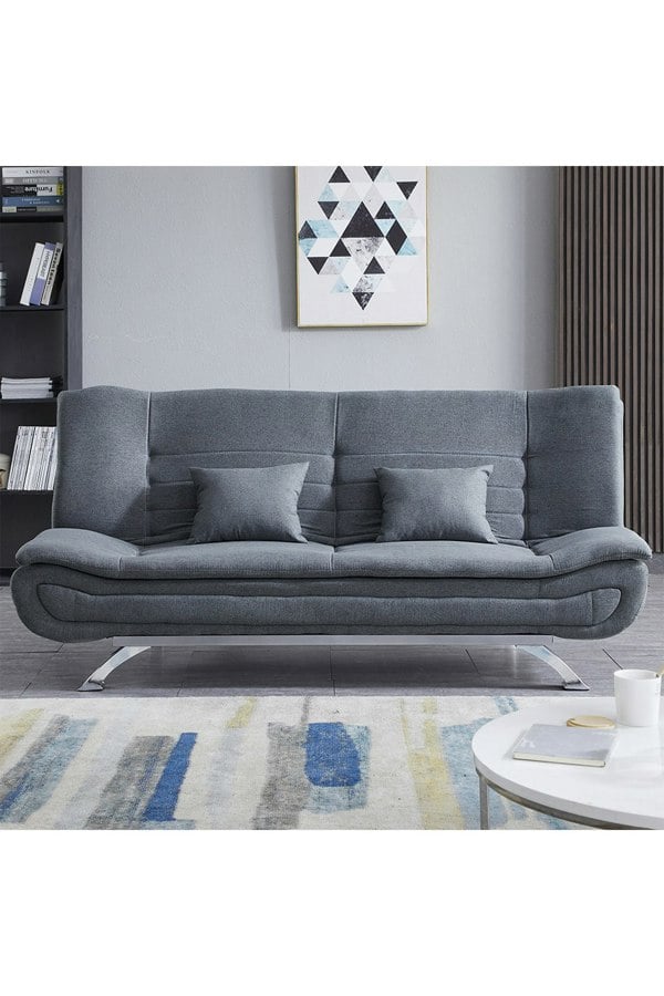Living and Home 2-Seat Convertibles Sofa Bed with Cushions