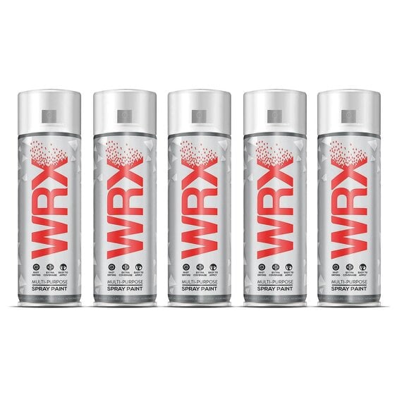 WRX 5X WRX Grey Primer Spray Paints 400ml