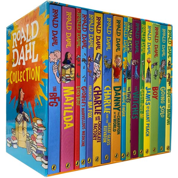 Roald Dahl 18 Books Set (Original Edition) Inc The Enormous Crocodile & Whizzpopping Joke Book