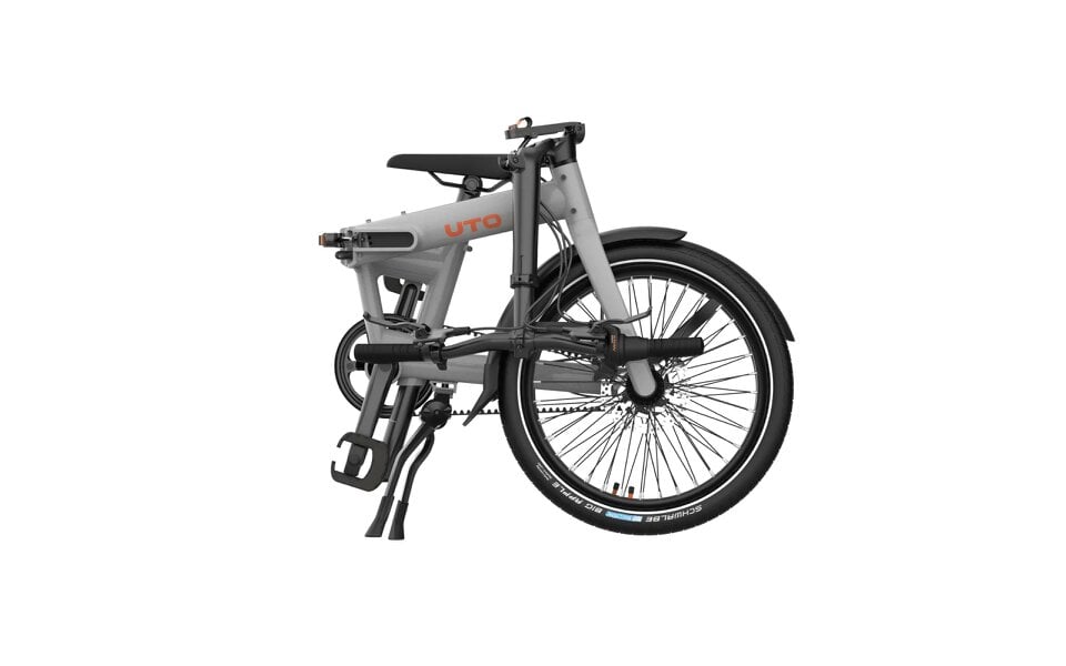 UTO Pro 20 Folding Bike 20" Wheel, 7 Speed - Grey