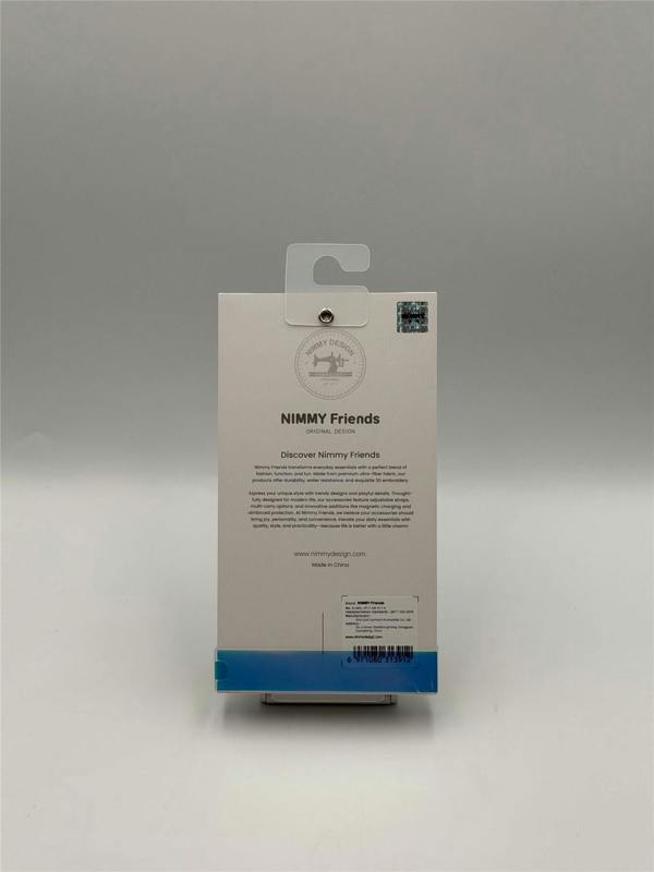 Nimmy Friends Nimmy Cool & Cute 2.0 Husky Case with MagSafe for iPhone 17 Air 6.5" Grey Blue - N-KMLL-IP17-AIR-017-A