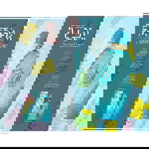 Ajyad Reem Gummylicious 100ml EDP with branding and perfume notes