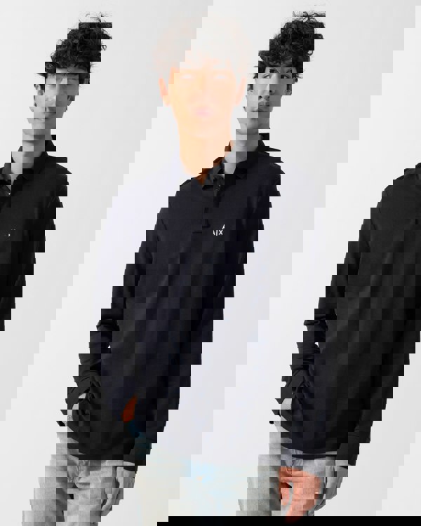 Armani Exchange Mens Polo Shirt XM001288-AF17321 - Deep Navy UB101