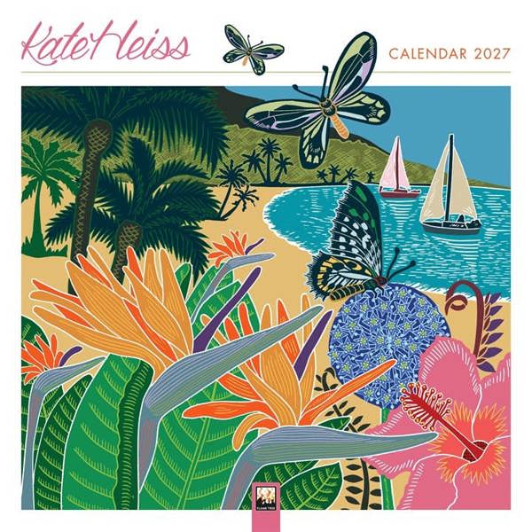 Kate Heiss Calendar 2027, Wall Calendars, Month To View, Art, Gift