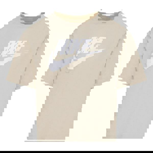Nike Childrens/Kids Club Boxy T-Shirt - Sand