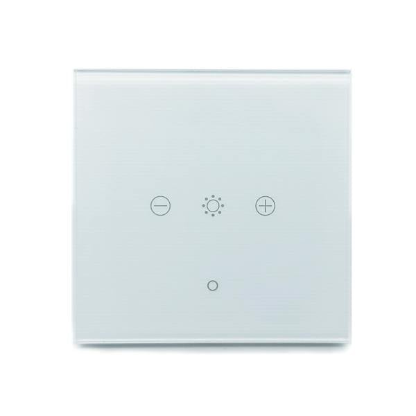 ENER-J EnerJ WiFi+RF Smart 1 Gang Dimmable Touch Light Switch, White Alexa & Google Compatible, App Control, 1/2-Way with Wireless Kinetic Switches