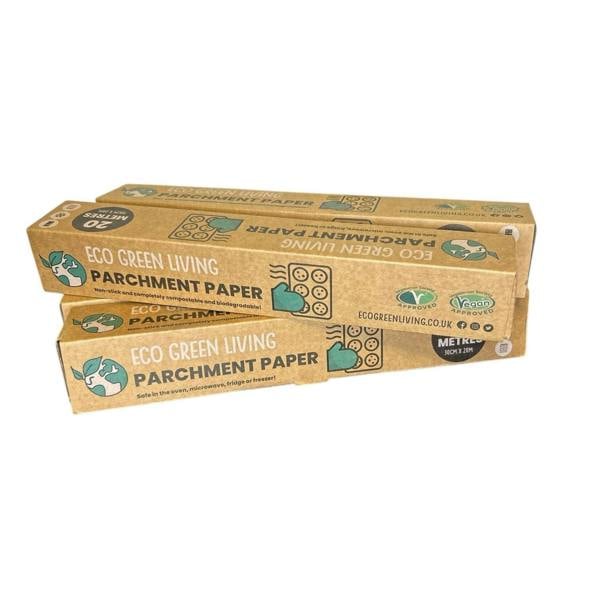 Eco Green Living Parchment Paper 30cm x 20m, 38gsm - 4 roll