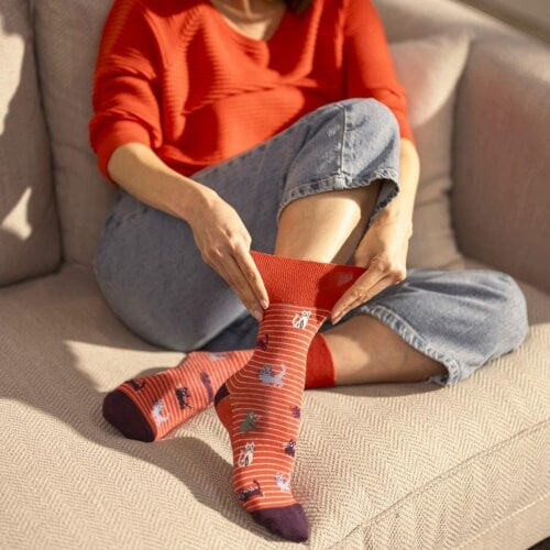 Gentle Grip 12 Pairs Ladies Cotton Rich Everyday Socks Gentle Grip Soft Top Comfort Socks