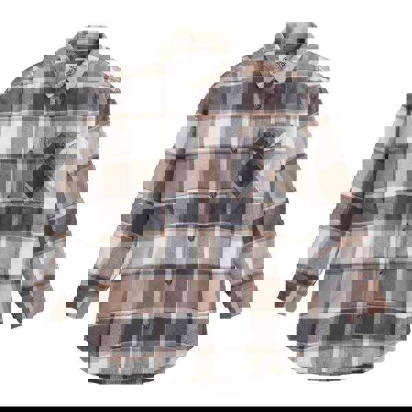 Animal Womens/Ladies Boxy Borg Lined Shirt - Blue - 