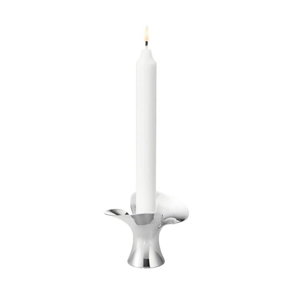 Georg Jensen Bloom Taper Candle Holders, 2pcs - 10019641