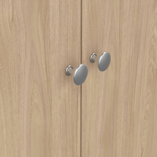 Wyld Haus Gossmere Hickory Oak Effect Wardrobe 3 Doors