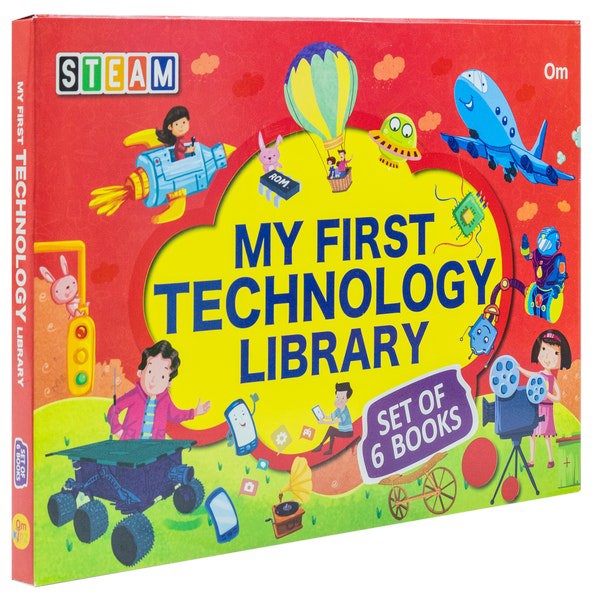 My First Technology Library Set Of 6 Books Level 1-3 Tales Of Inventions