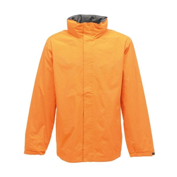 Regatta Mens Standout Ardmore Jacket (Waterproof & Windproof) - Sun Orange/Seal Grey