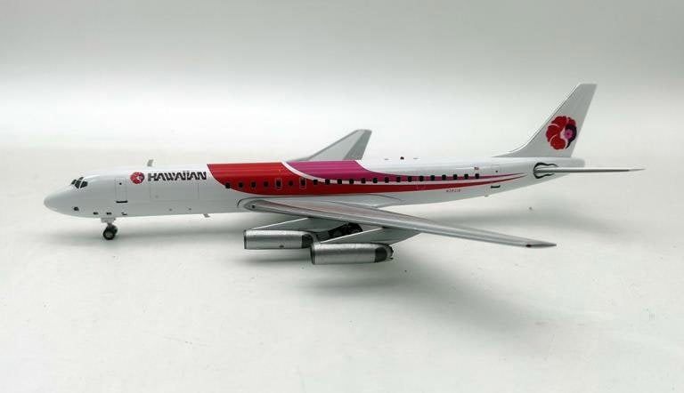 MCSlots Hawaiian Air McDonnell Douglas DC-8-62H/CF N3931A 1:200 Inflight200 IF862HS0962