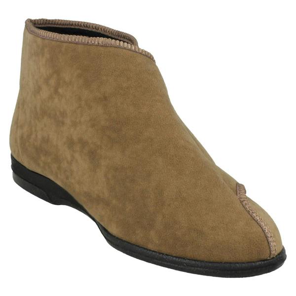 Balmoral Mens Balmoral Boot Style Slippers V Boot M44