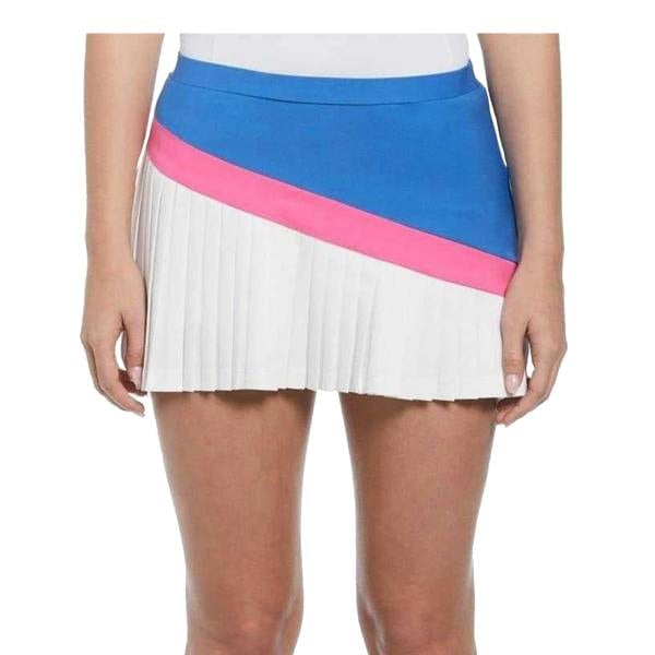 Original Penguin Womens/Ladies Asymmetric Tennis Skort - Nebulas Blue - 