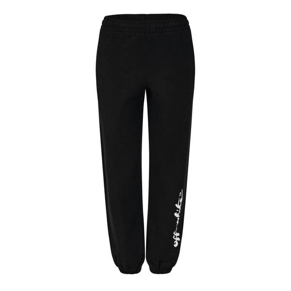 Off White Womens/Ladies Painter Logo Jogging Bottoms - Black/White - 
