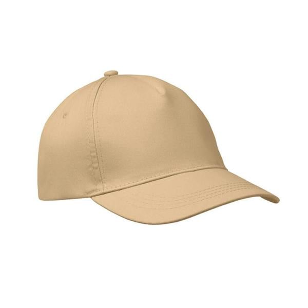 MidOcean Buzz 5 Panel Baseball Cap - Ivory - 