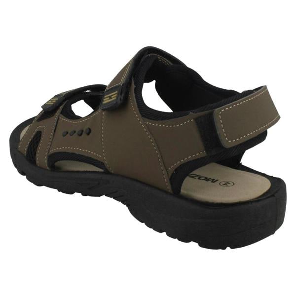 Moza-X Mens Moza-X Adjustable Strapped Sandals B217040