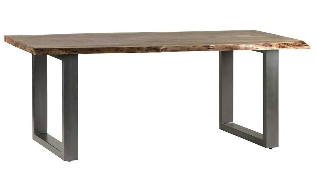 Wyld Haus Wellington 200cm 6 Seater Acacia Wood Live Edge Dining Table
