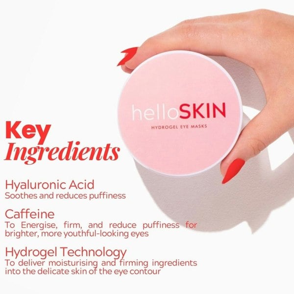 helloSKIN Hydrogel Eye Masks - 60pcs
