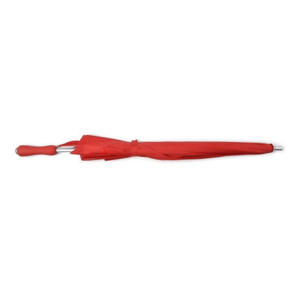 Red Heart Shaped Umbrella Flat Lay Tip